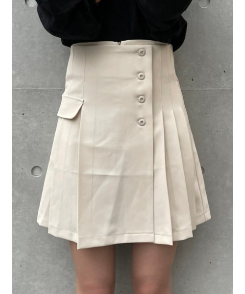 ENVYM（アンビー）の「ラップスタイルＳＫ（スカート・レディース・ブラック/アイボリー・S/M）」の19枚目の写真