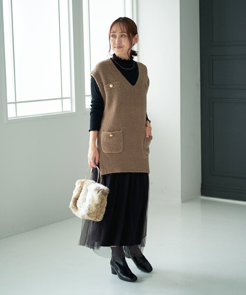 【美品】ラ トータリテ ブークレーベスト La TOTALITE（ラトータリテ）の「ブークレーベスト（ベスト）」 - WEAR