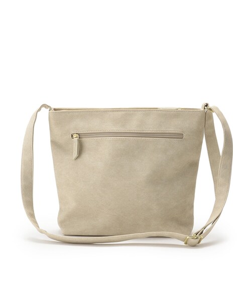 SHOO・LA・RUE（シューラルー）の「◆【ポーチ付】切り替えショルダーバッグ（ショルダーバッグ・レディース・ブルー/キャメル/ブラック/ライトグリーン/レッド系1/アイボリー・00）」の10枚目の写真