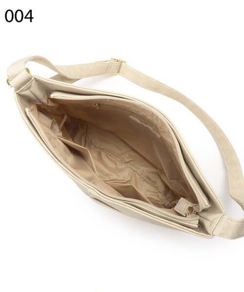 SHOO・LA・RUE（シューラルー）の「◆【ポーチ付】切り替えショルダーバッグ（ショルダーバッグ・レディース・ブルー/キャメル/ブラック/ライトグリーン/レッド系1/アイボリー・00）」の12枚目の写真