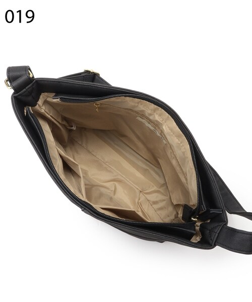 SHOO・LA・RUE（シューラルー）の「◆【ポーチ付】切り替えショルダーバッグ（ショルダーバッグ・レディース・ブルー/キャメル/ブラック/ライトグリーン/レッド系1/アイボリー・00）」の13枚目の写真