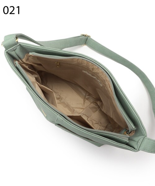 SHOO・LA・RUE（シューラルー）の「◆【ポーチ付】切り替えショルダーバッグ（ショルダーバッグ・レディース・ブルー/キャメル/ブラック/ライトグリーン/レッド系1/アイボリー・00）」の14枚目の写真