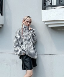 Figments | 千鳥柄プルオーバー(その他トップス)