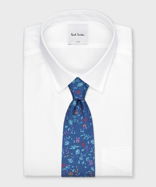 完売品 オリミ PURITANS TIE SHIRT シャツ クロコ調 ネクタイ 昨日のことは気にしない｜リバーシブルチェック千鳥ドットタイ 04BROWN