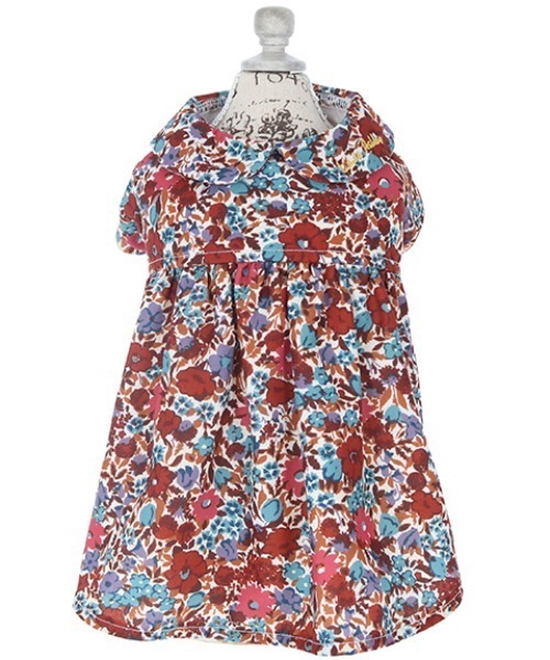 LAURA ASHLEY(ローラアシュレイ)の「LAURA ASHLEY/襟付きワンピース(ペットウェア・レディース・レッド/グリーン・M/2L/L/2M/XS/2XS/S)」の7枚目の写真