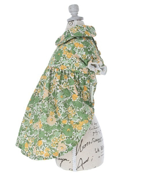 LAURA ASHLEY(ローラアシュレイ)の「LAURA ASHLEY/襟付きワンピース(ペットウェア・レディース・レッド/グリーン・M/2L/L/2M/XS/2XS/S)」の5枚目の写真