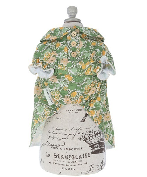 LAURA ASHLEY(ローラアシュレイ)の「LAURA ASHLEY/襟付きワンピース(ペットウェア・レディース・レッド/グリーン・M/2L/L/2M/XS/2XS/S)」の6枚目の写真