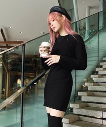 Figments | サイド衿ワンピース(ワンピース)