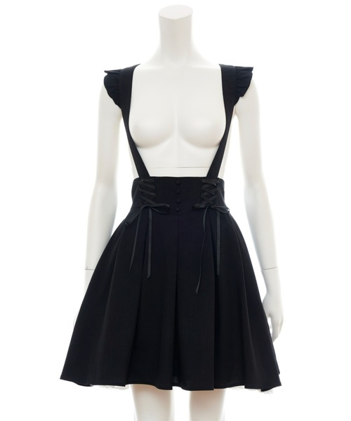 Secret Honey（シークレットハニー）の「コルセットバッスルスカート（スカート・レディース・ブラック/グレー/ワインレッド・MEDIUM）」の5枚目の写真