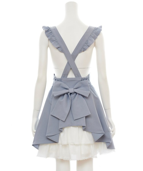 Secret Honey（シークレットハニー）の「コルセットバッスルスカート（スカート・レディース・ブラック/グレー/ワインレッド・MEDIUM）」の4枚目の写真