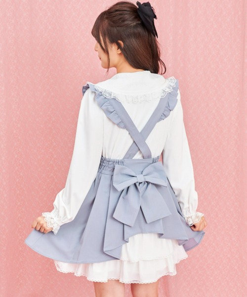 Secret Honey（シークレットハニー）の「コルセットバッスルスカート（スカート・レディース・ブラック/グレー/ワインレッド・MEDIUM）」の8枚目の写真