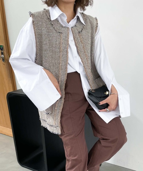 【Limiteditem】TWEEDVEST