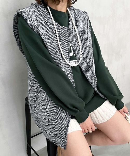 【Limiteditem】TWEEDVEST