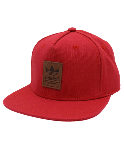 adidas(アディダス)の「ユニセックス アディダス キャンバス キャップ 帽子 adidas CANVAS SB CAP(キャップ・レディース・レッド/オリーブ/ネイビー・ONE SIZE)」の3枚目の写真