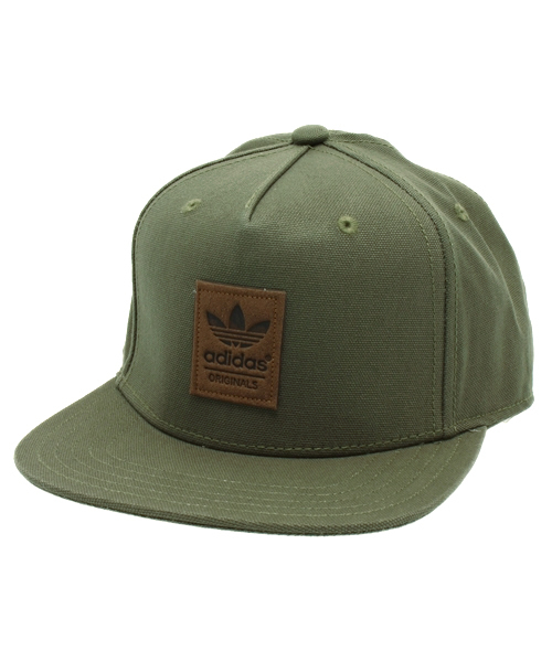 adidas(アディダス)の「ユニセックス アディダス キャンバス キャップ 帽子 adidas CANVAS SB CAP(キャップ・レディース・レッド/オリーブ/ネイビー・ONE SIZE)」の2枚目の写真