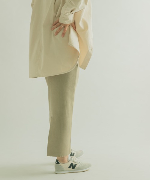 FORK&SPOON（フォークアンドスプーン）の「FORK&SPOON　リブニットスカート（スカート・レディース・ブラック/ベージュ/グリーン・1/2）」の14枚目の写真