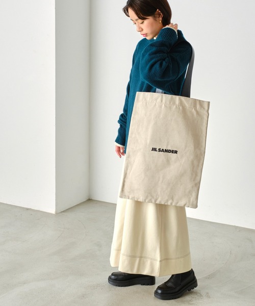 forksy.(フォルクシー)の「【forksy.】起毛カットリブステッチ配色ロングワンピース(ワンピース・レディース・アイボリー/ブラック/ネイビー・FREE)」の14枚目の写真