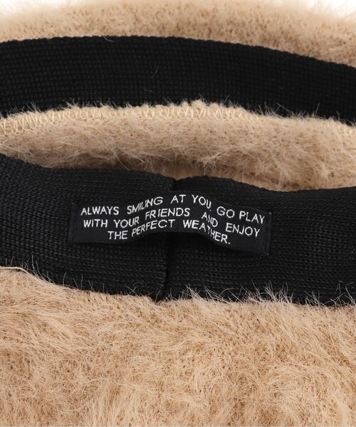 BREEZE（ブリーズ）の「ベレー帽（ハンチング/ベレー帽・キッズ・ベージュ/ブラック・50/54/58）」の6枚目の写真