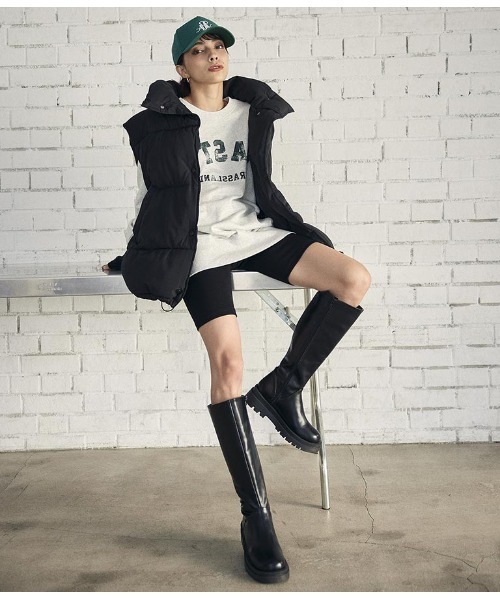 ANAP(アナップ)の「厚底ロングブーツ(ブーツ・レディース・ブラック・S/M/L)」の12枚目の写真