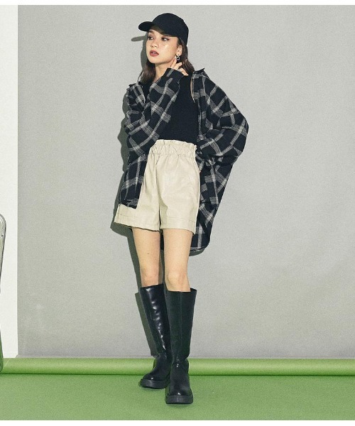 ANAP(アナップ)の「厚底ロングブーツ(ブーツ・レディース・ブラック・S/M/L)」の9枚目の写真