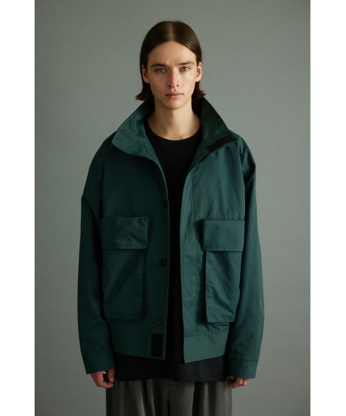 STYLEMIXER(スタイルミキサー)の「ビッグポケットルーズブルゾン(ブルゾン・メンズ・ブラック/ダークグリーン・LARGE/MEDIUM)」の13枚目の写真