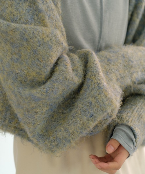 Kastane（カスタネ）の「ハイネックストレッチインナー（Tシャツ/カットソー・レディース・サックスブルー/アイボリー/ブラウン/ピンク・FREE）」の12枚目の写真