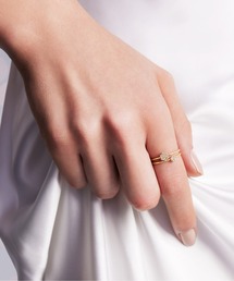 AHKAH | 【ホリデー限定ギフト付】エクレラージュプチ リング(リング)