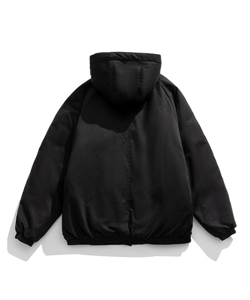 HOOK（フック）の「【HOOK】ワッペン刺繍中綿マウテンジャケット（ダウンジャケット/コート・メンズ・ブラック/ベージュ/グリーン・L/XL/XXL/M）」の17枚目の写真