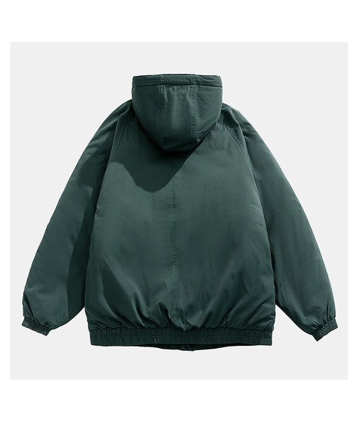 HOOK（フック）の「【HOOK】ワッペン刺繍中綿マウテンジャケット（ダウンジャケット/コート・メンズ・ブラック/ベージュ/グリーン・L/XL/XXL/M）」の19枚目の写真