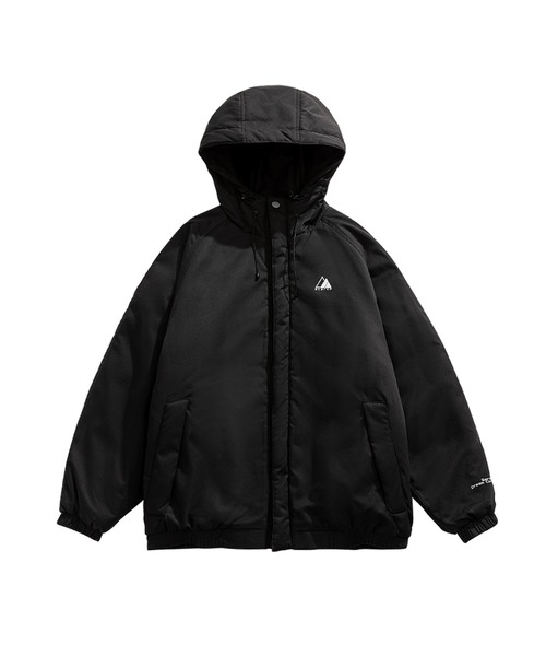 HOOK（フック）の「【HOOK】ワッペン刺繍中綿マウテンジャケット（ダウンジャケット/コート・メンズ・ブラック/ベージュ/グリーン・L/XL/XXL/M）」の16枚目の写真