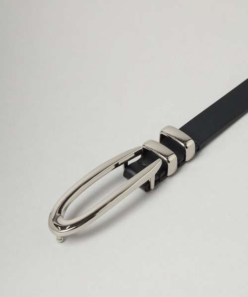 HARE(ハレ)の「デザインナローベルト(HARE)(ベルト・レディース・ブラック・FREE)」の2枚目の写真