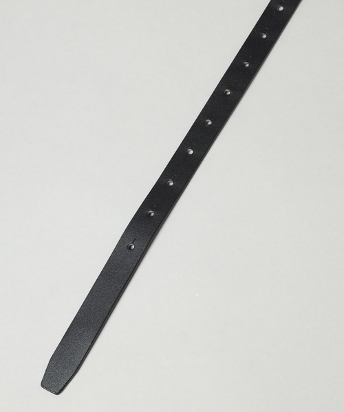 HARE(ハレ)の「デザインナローベルト(HARE)(ベルト・レディース・ブラック・FREE)」の10枚目の写真