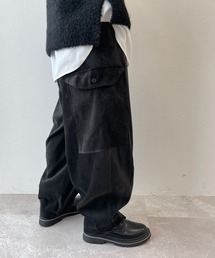 [MODE NORM CORE]起毛バルーンカーゴパンツ