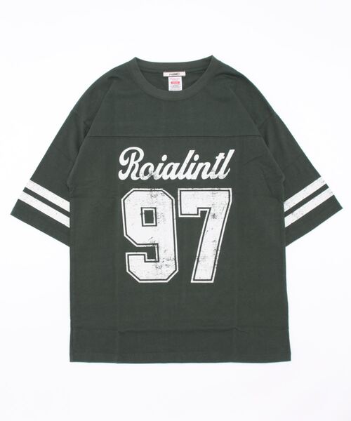 roial(ロイアル)の「DESIGN TEE/ROIAL(ロイアル)半袖Tシャツ(Tシャツ/カットソー・メンズ・グリーン/ホワイト/チャコールグレー・MEDIUM/LARGE/X-LARGE)」の19枚目の写真