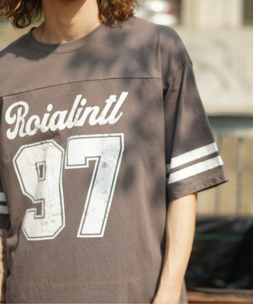 roial(ロイアル)の「DESIGN TEE/ROIAL(ロイアル)半袖Tシャツ(Tシャツ/カットソー・メンズ・グリーン/ホワイト/チャコールグレー・MEDIUM/LARGE/X-LARGE)」の13枚目の写真