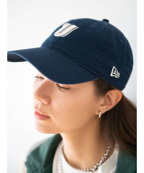 Ungrid NEW ERA ロゴキャップ  ブルー（ネイビー） NEW ERA（ニューエラ）の「【NEW ERA/Ungrid】 ロゴキャップ