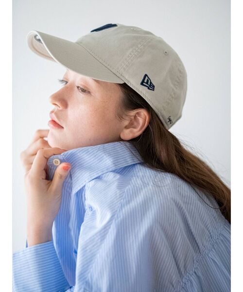NEW ERA（ニューエラ）の「【NEW ERA/Ungrid】 ロゴキャップ（キャップ・レディース・オフホワイト/ピンク/ブルー/グリーン・FREE）」の9枚目の写真