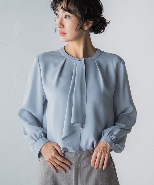 タグ付き新品未使用美品　ロートレアモン デュクラス  ラッフルブラウス　38 LAUTREAMONT - タグ付き新品未使用美品 ロートレアモン デュクラス