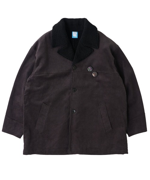 WHO'S WHO gallery（フーズフーギャラリー）の「【BLESS YOU/ブレスユー】ランチコート（その他アウター・メンズ・チャコールグレー/ブラック・FREE）」の2枚目の写真