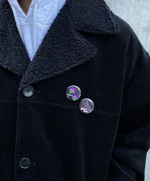 WHO'S WHO gallery（フーズフーギャラリー）の「【BLESS YOU/ブレスユー】ランチコート（その他アウター・メンズ・チャコールグレー/ブラック・FREE）」の14枚目の写真