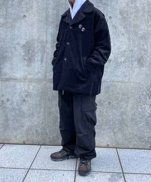 WHO'S WHO gallery（フーズフーギャラリー）の「【BLESS YOU/ブレスユー】ランチコート（その他アウター・メンズ・チャコールグレー/ブラック・FREE）」の16枚目の写真