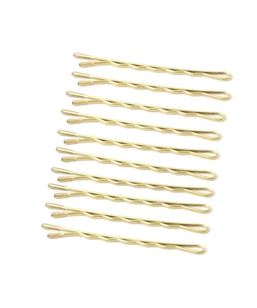 repipi armario（レピピ アルマリオ）の「☆セットアイテム☆ヘアピン（ヘアピン・キッズ・ライトグレー/ライトベージュ・FREE）」の2枚目の写真