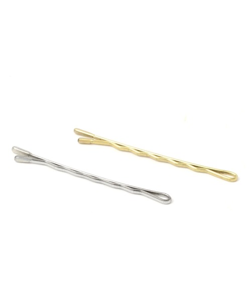 repipi armario（レピピ アルマリオ）の「☆セットアイテム☆ヘアピン（ヘアピン・キッズ・ライトグレー/ライトベージュ・FREE）」の3枚目の写真