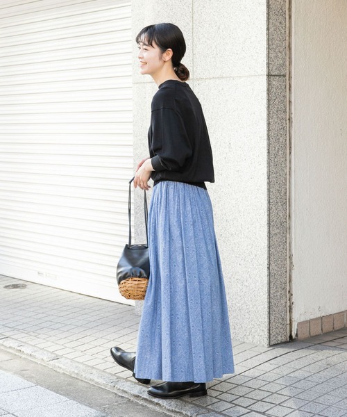 かぐれ（カグレ）の「コットンプリントギャザースカート