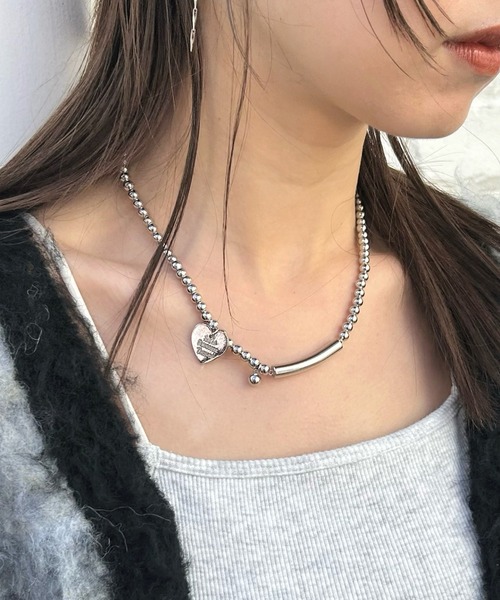 Six M(シックスエム)の「【SixM/シックスエム】プレートネックレス(ネックレス・レディース・シルバー/シルバー系その他/シルバー系その他2・FREE)」の14枚目の写真