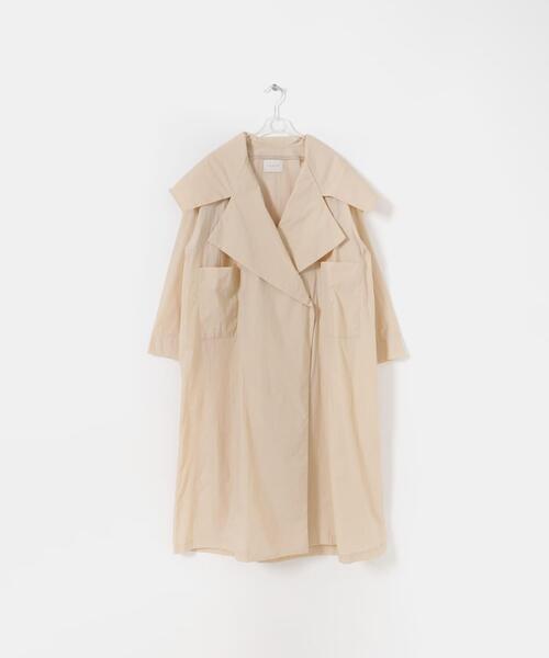 LAATO(ラート)の「BETTA LONG COAT(その他アウター・レディース・オフホワイト/ベージュ・FREE)」の1枚目の写真