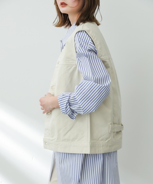 Lee SENSE OF PLACE 別注　デニムベスト　F Lee（リー）の「『別注』Lee×SENSE OF PLACE デニムベスト（ベスト