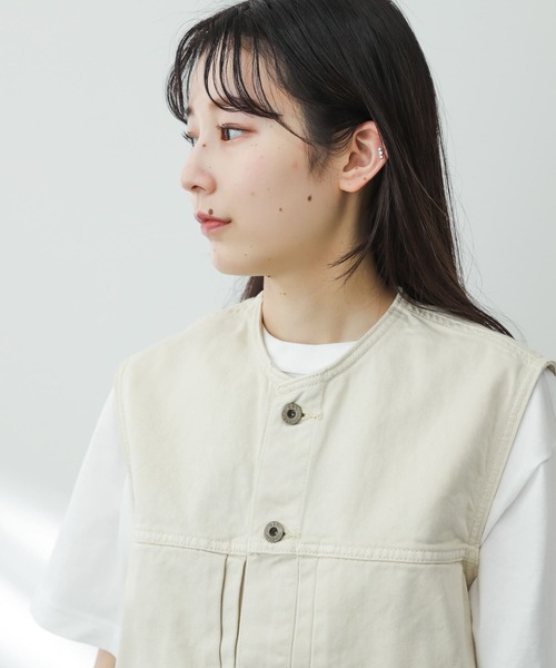 Lee SENSE OF PLACE 別注　デニムベスト　F Lee（リー）の「『別注』Lee×SENSE OF PLACE デニムベスト（ベスト