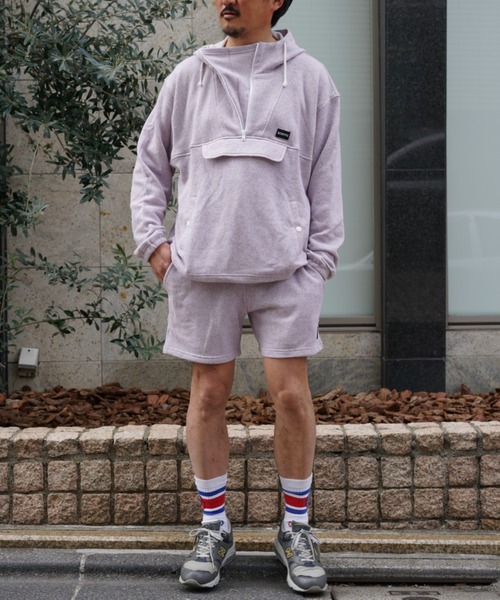 RAWLIFE(ロウライフ)の「SOUYU LIFE/ソウユウ ライフ/アノラック パーカ(パーカー・メンズ・ラベンダー/オレンジ/グレー・M/L/XL)」の20枚目の写真
