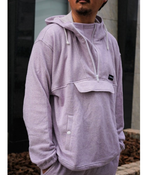 RAWLIFE(ロウライフ)の「SOUYU LIFE/ソウユウ ライフ/アノラック パーカ(パーカー・メンズ・ラベンダー/オレンジ/グレー・M/L/XL)」の15枚目の写真